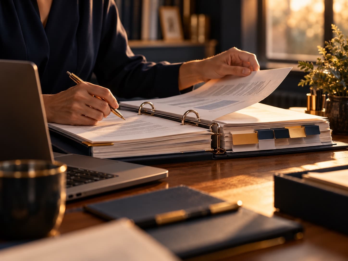 Proposal materials being reviewed